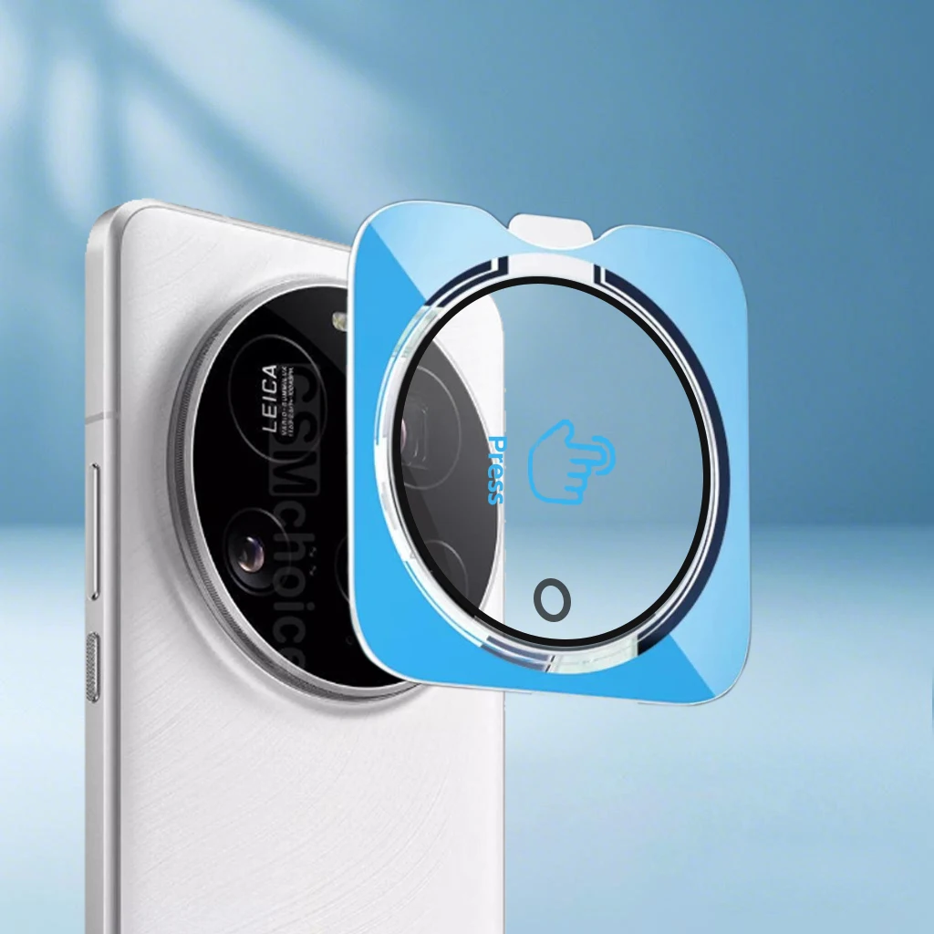 Enhanced Camera Protector Lens Glass for Smartphones - One-Click Installation, Durable Back Lens Cover Protective Film