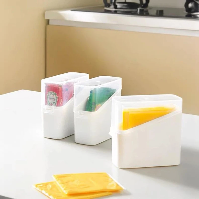Cheese Keeper Case Airtight Food Storage Container With Lid Large Capacity Slice Cheese Holder Frige Odor Transparent Organizer 3
