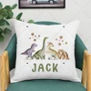 Personalised Woodland Animal Print Pillowcase Custom Name Cushion Cover Kid Birthday Jungle Party Decor Nursery Baby Shower Gift 6