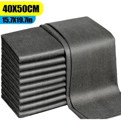 Reusable Magic Microfiber Cleaning Cloths - Lint - Free, Washable, Multipurpose Towels - 5Pcs (Thickened 40x50cm)