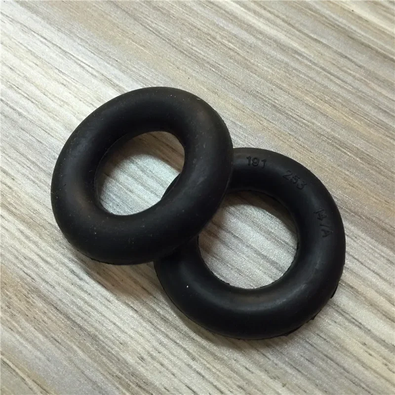 2pcs for Santana Pu Sang 99 Rookie 2000 Muffler Exhaust Pipe O Hanging Ear Plum Rings Ring Rubber Ring Auto Parts