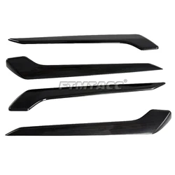 ABS Black Wiredrawing Gear Shift Panel Frame Cover Trim - Car Interior Accessory (Interior door trim)