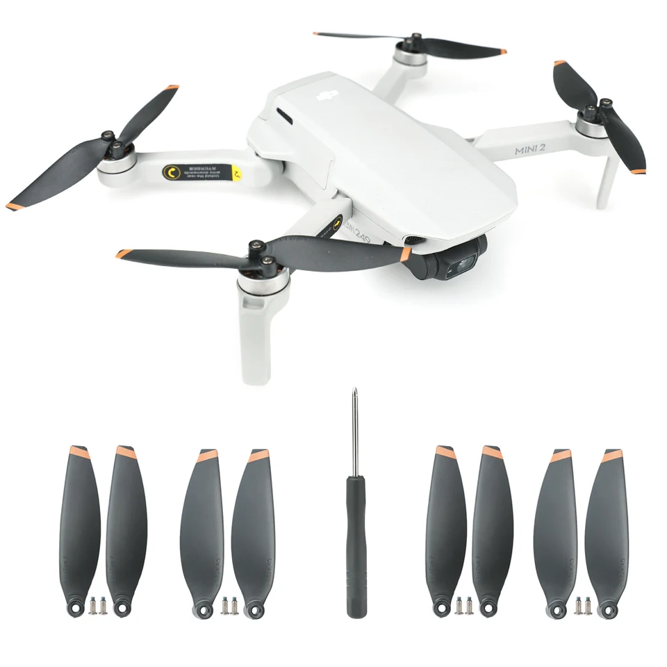 Juego 8 Hélices Plegables Repuesto Para Drone Rc Negro Verde Oscuro Juego 8 Hélices Plegables Repuesto Para Drone Rc Negro Verde Oscuro