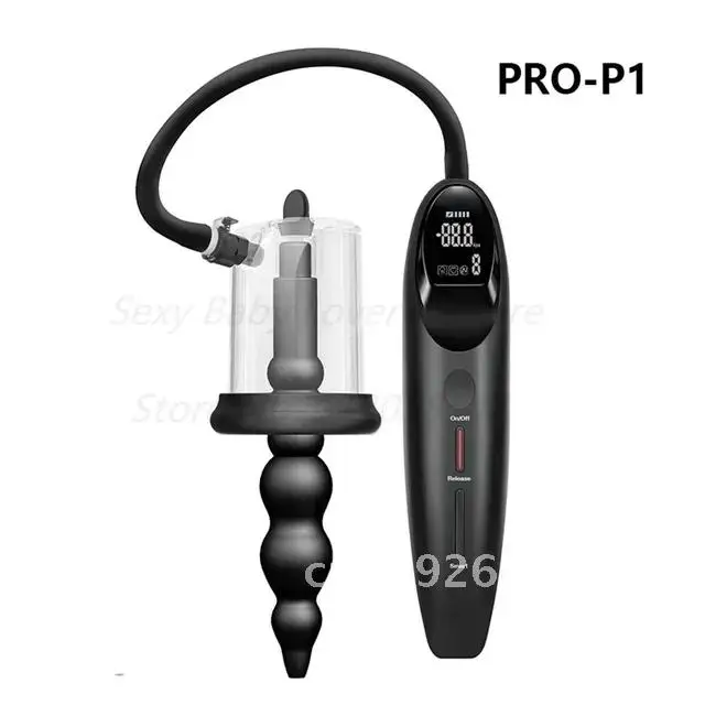 New Smart Rosebud Pump Anal Big Plug Dildo Pump Butt Anal Sex Anus Toys for Extender Man Dilator Prostate Massage Wome Plug