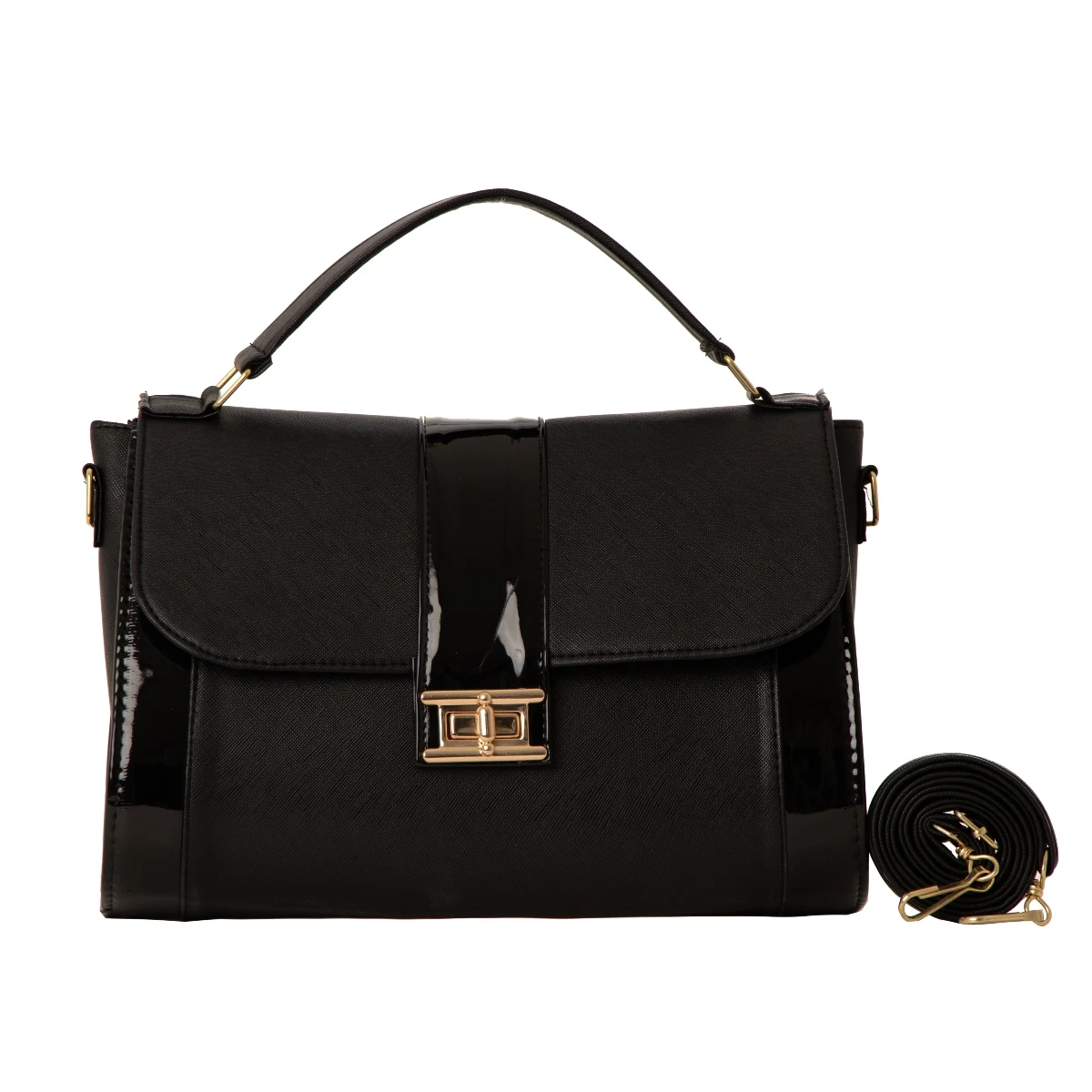 Bolsa para mujer FANA Clara Color negro Espectacular M3856!!!