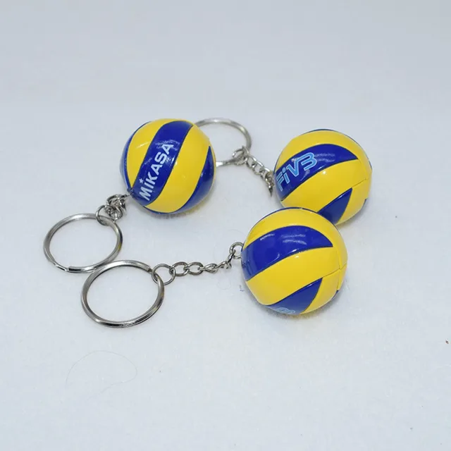 1Pc PVC Volleyball Key Chain Mini Ball Creative Cartoon Sports Keychain Souvenir Beach Ball Car Keyring Boyfriend Gift Accessory 3 1Pc PVC Volleyball Key Chain Mini Ball Creative Cartoon Sports Keychain Souvenir Beach Ball Car Keyring Boyfriend Gift Accessory 3