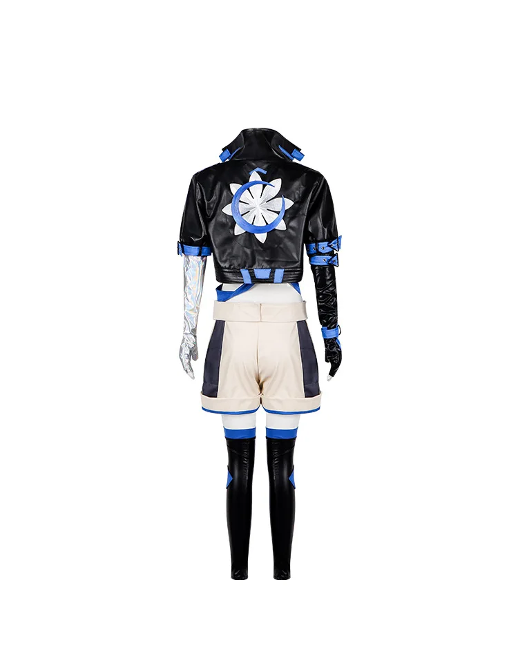 Fantasy Ice Moon Floral Cosplay Costume