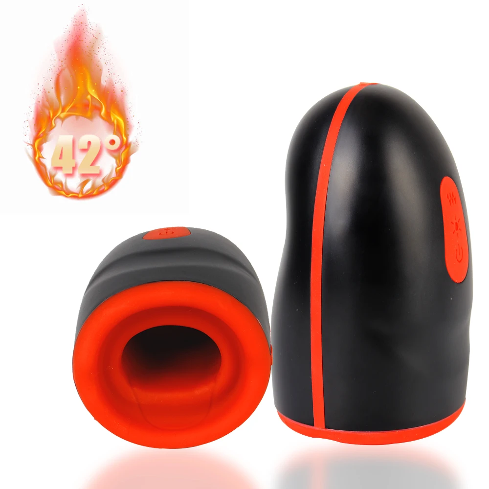 Male Masturbator Heated Vacuum Pump With Vibration And Suction_voghion.com