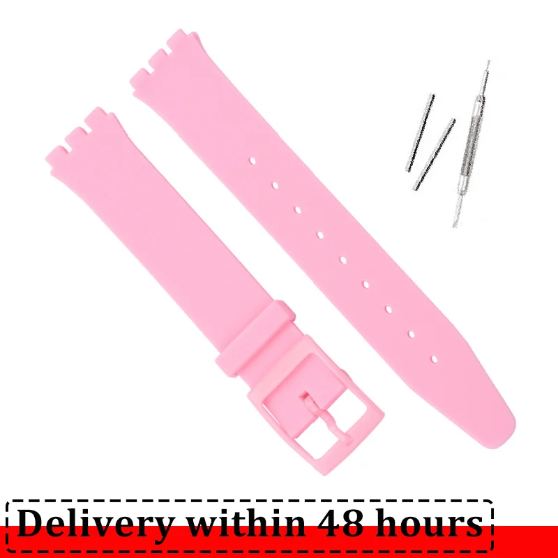 Waterproof Silicone Watch Band - Soft Rubber Strap Bracelet