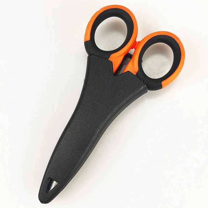 New 420 Stainless Steel Fishing Scissors Accessories Electrician's Scissors Cutting Cables Stripping Wires Cutting Insulators 2