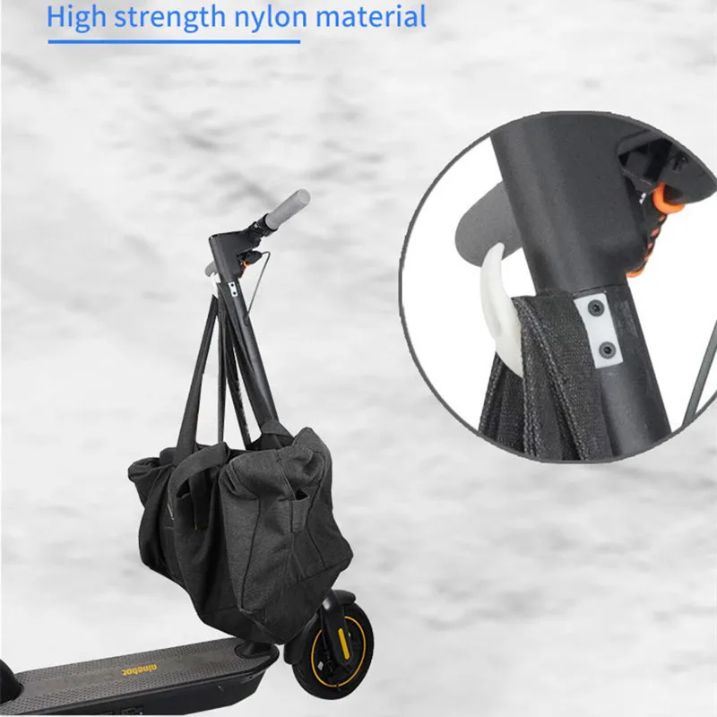 Electric Scooter Front Hook for Hanging Bags - Curved Storage Hanger Accessory