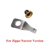10Set Narrow Slim Sheet Spring Plate Repair Replacement Parts For Zippo Narrow Slim Version Kerosene Gasoline Lighter Wholesale 2