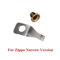 10Set Narrow Slim Sheet Spring Plate Repair Replacement Parts For Zippo Narrow Slim Version Kerosene Gasoline Lighter Wholesale 2