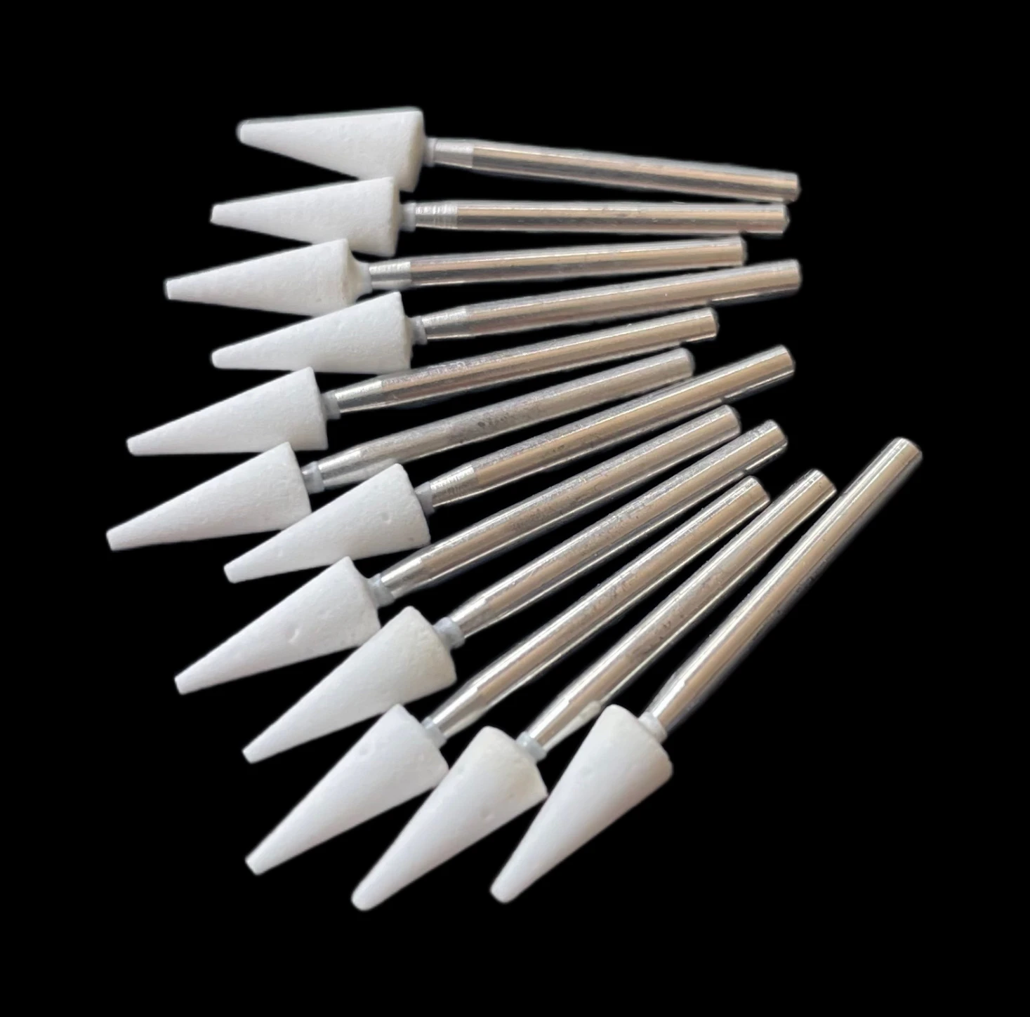 White Stone Polishing Burs For Finishing Porcelain Enamel Composite White Stone Polishing Burs For Finishing Porcelain Enamel Composite