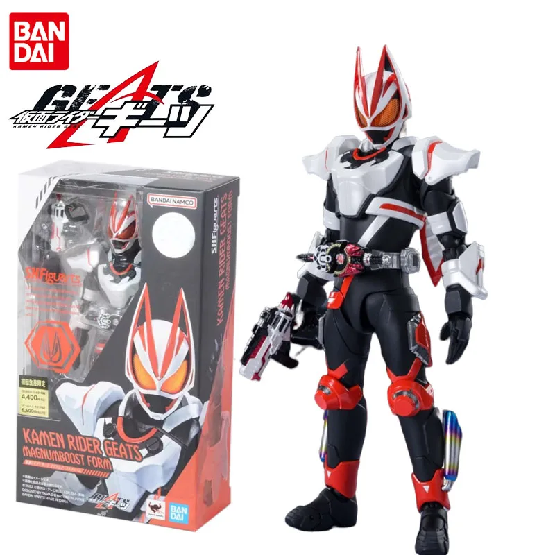 

Bandai Genuine Kamen Rider Anime Figure S.H.Figuarts KAMEN RIDER GEATS Action Figure Toys for Boys Girls Gift Collectible Model