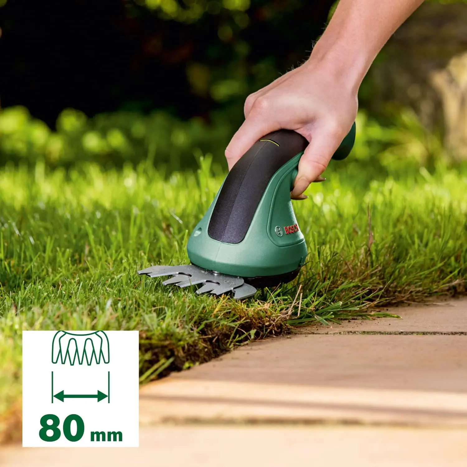 Bosch Electric Hedge Trimmer Cordless Pruning Shears Battery Rechargeable Shear Hedger for Grass Bonsai Shrub Garden Power Tools 4