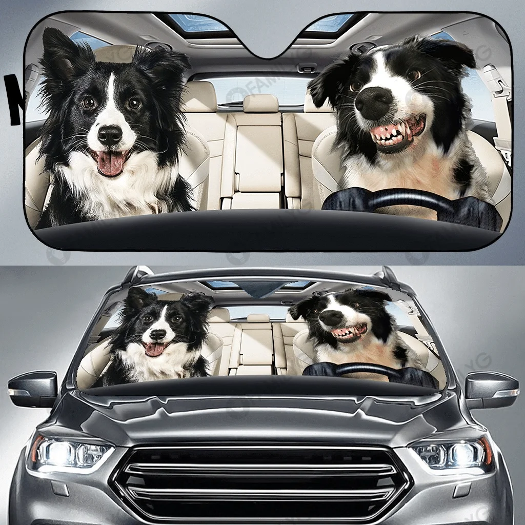 Bernese Mountain Dog Auto Sonnenschutz, Hund Auto Dekoration, Hund