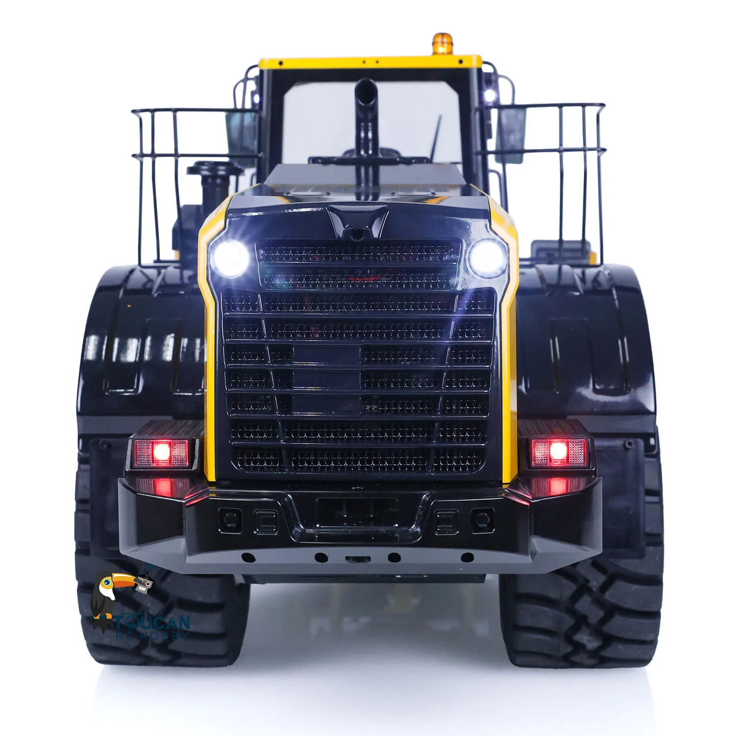 MTM WA480 RC Hydraulic Loader 1/14 Scale Remote Control Metal Construction Wheeled Vehicles Sound Light Model Toys THZH1339 3
