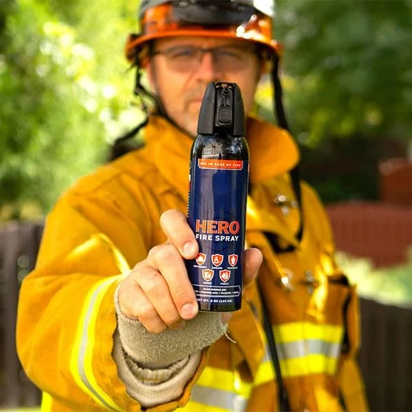 Held Feuer Spray - Mini Feuerlöscher für Haus, Auto, Garage-Küche kleiner  Feuerlöscher für zu Hause, USA, 100% Bio