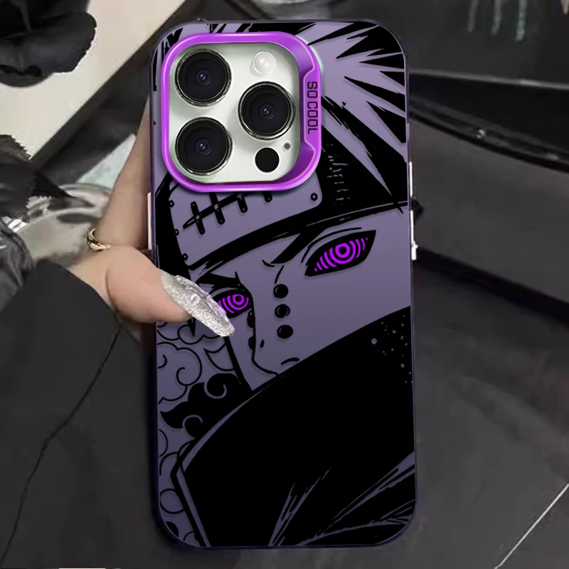 Dynamic Akatsuki & Kakashi Anime Art Phone Case Cover
