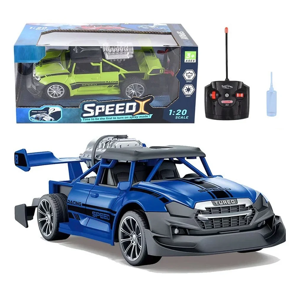 PVC Remote Control Car with Lights and Water Spray