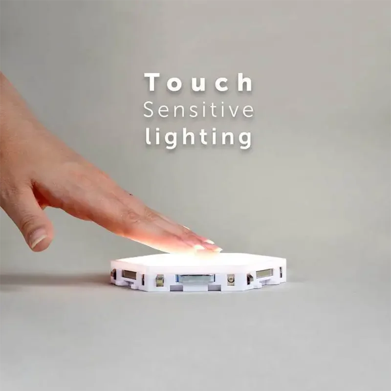Hexagon Touch LED Light 2