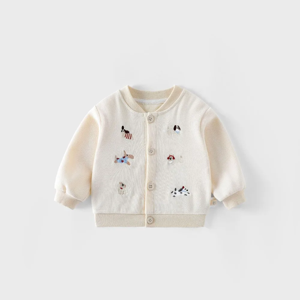 blauwe variant honden baseball jas