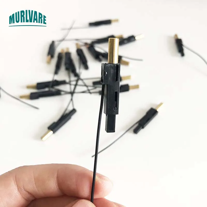 Piezoelectric Spark Electronics Piezo Igniter 2Pcs 3.9cm*0.42cm*0.42cm For Dupont Lighters Parts Replacement gas furnace igniter