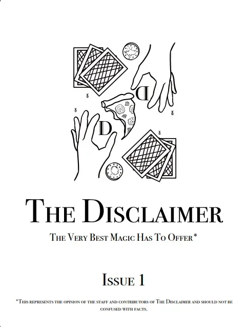 

The Disclaimer Issue 1-3 magic tricks