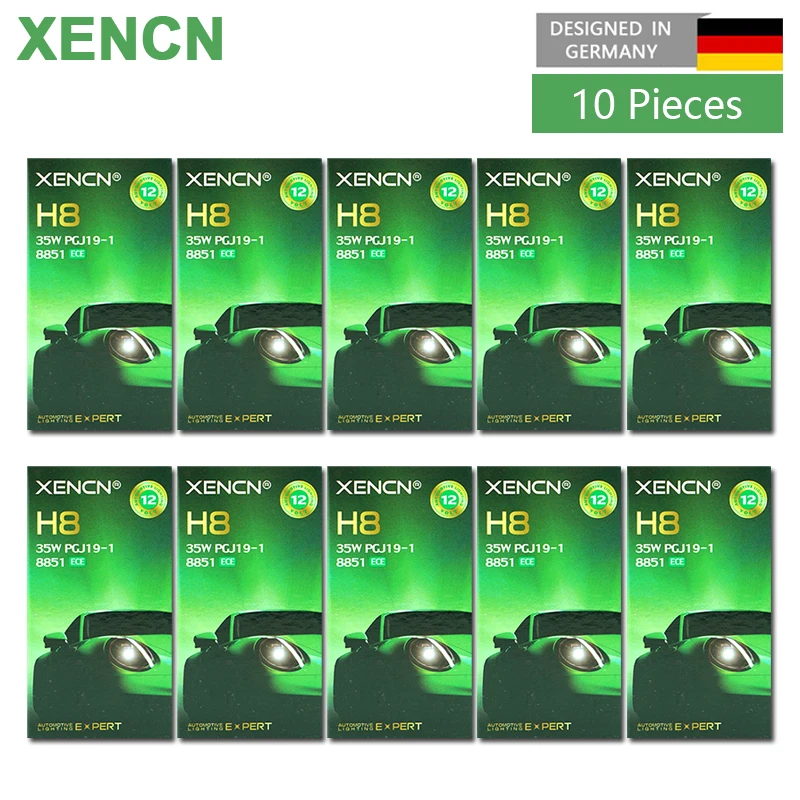 

10pcs XENCN H8 12V 35W PGJ19-1 Original Halogen Headlight 3200K Car Fog Lamps OEM Quality Auto Standard Light Bulbs Wholesale