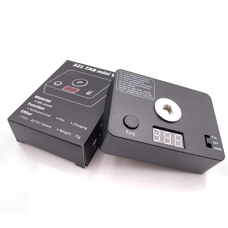 TAB Mini V3 Resistance Test 3in 1 Ohm Tester Charging Digital DIY Tool for RBA Wick Coil 3