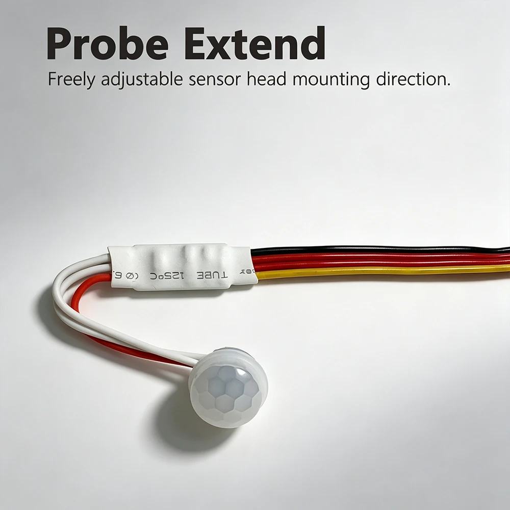 Energy-Saving LED Motion Sensor with Adjustable Timer