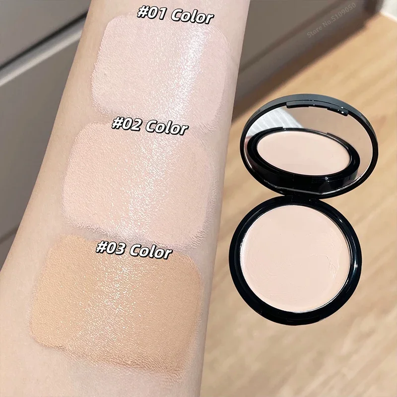 Soft Focus Cream Foundation Palette Silky Texture Moisturizing Concealer Long-lasting Makeup Brightening Modifying Dullness_voghion.com