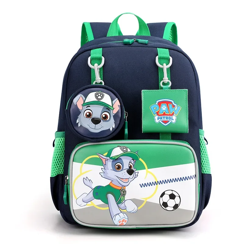 New Paw Patrol Toy Cartoon Bag Anime Bambini Zaino Skye Everest Marshall Chase Ragazzi Ragazze Pat Patrouille Compleanno Zaino