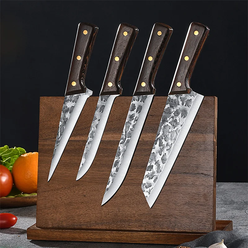 

Kitchen Knife Stainless Steel Boning Butcher Knife Cleaver Fish Pig Cow Sheep Meat Cleaver Fixed Blade Multifunction Chef Knife
