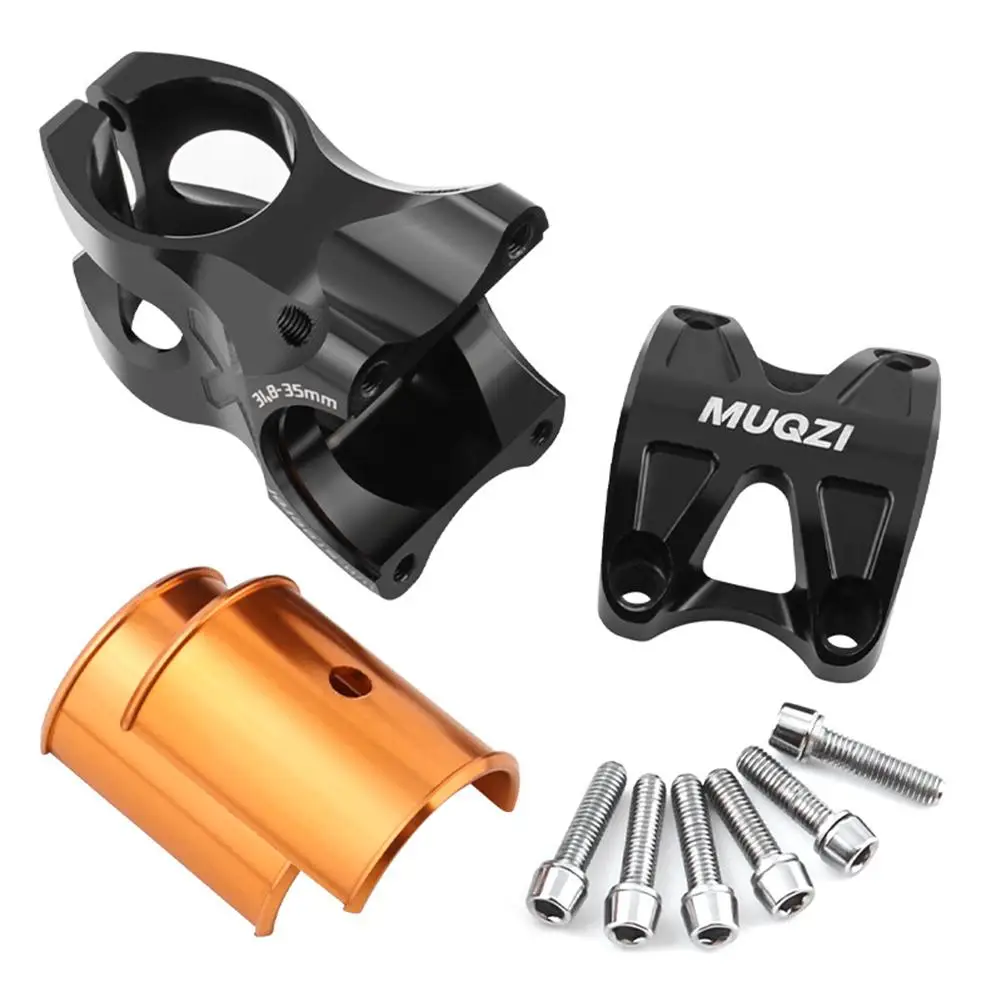 

Bike Parts Bicycle CNC Stem 31.8-35mm Aluminum Alloy Bicycle CNC For 31.8/35 Handlebar Ultralight High Quality