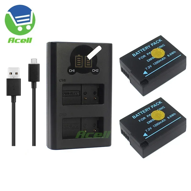DW-BLC12 DSTE Batterie de rechange copatible avec DW-BLC12E et BP