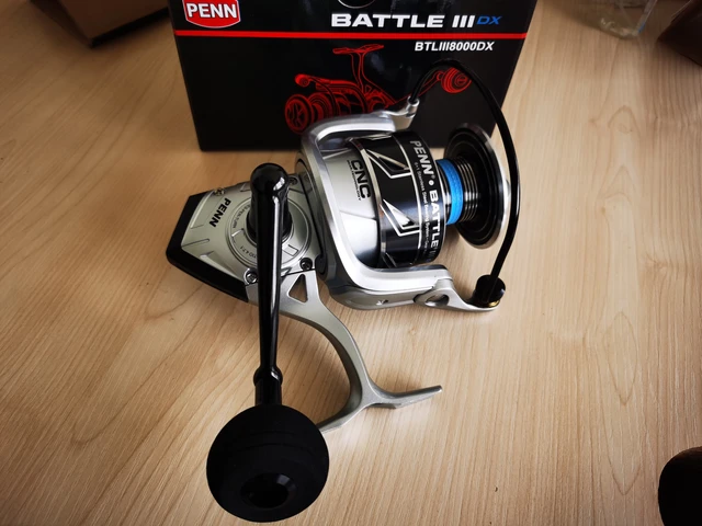 Penn Battle BTL III 8000DX Full Metal Body Spinning Reel  Big Sea Saltwater  Boat Fishing Wheel 5+1BB - AliExpress