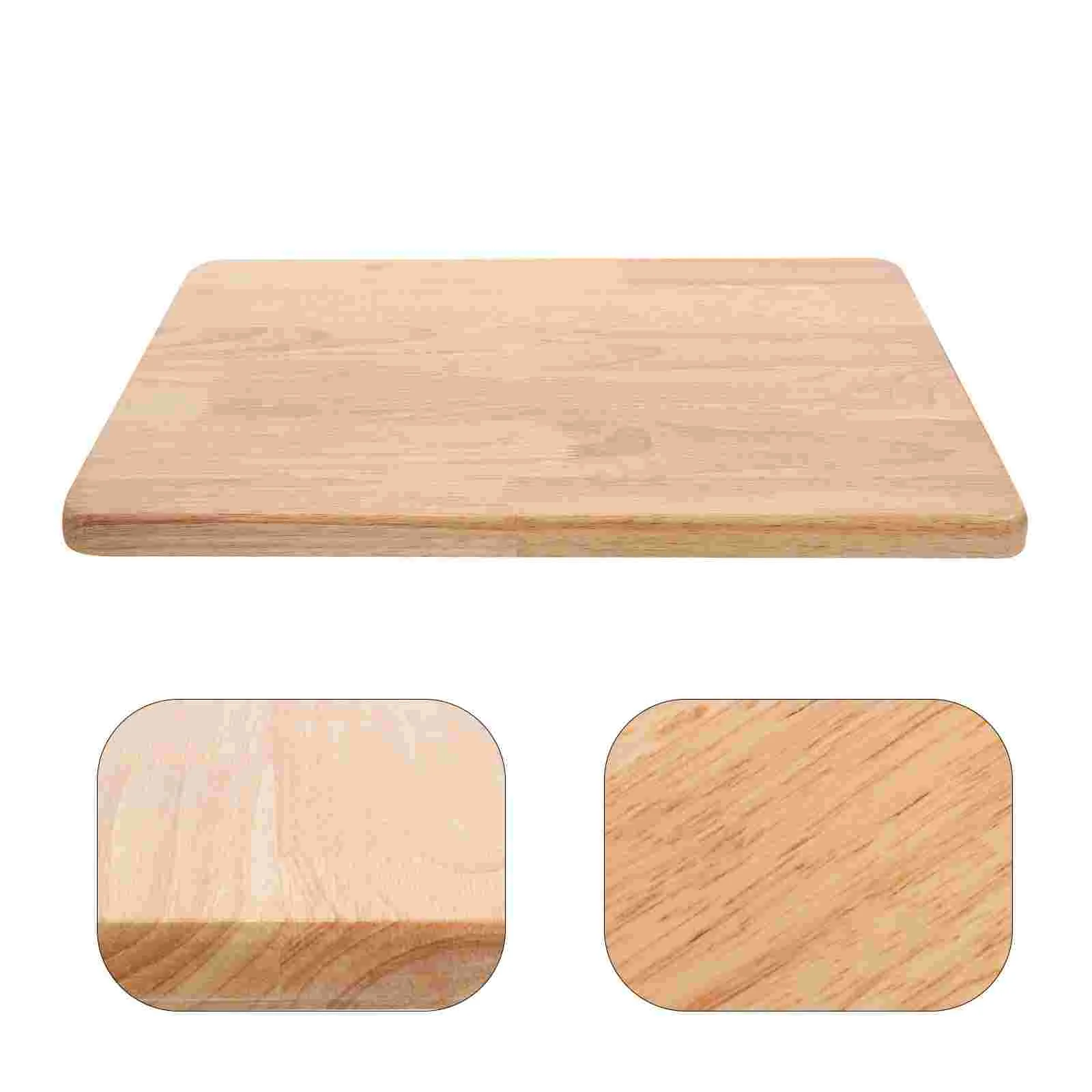 

Wooden Table Top Small Desk Top Natural Wood Coffee Table Top Replacement (40x30cm)