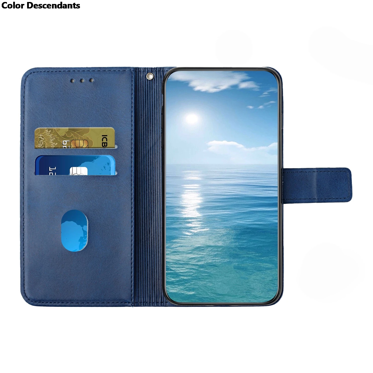 Elegant Flip Leather Phone Case with Stand and Dirt-Resistant Design