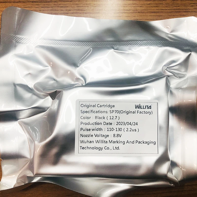 Cartuchos de Tinta de Secagem Rápida para Impressoras Jato de Tinta Portáteis sem Criptografia Cartuchos de Tinta de Secagem Rápida Baseado em Solvente Ecológico hd 600 Dpi 42ml 127 mm - Imagem 3