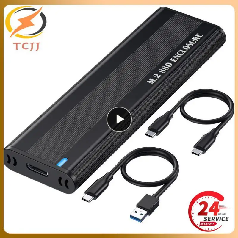 Custodia Ssd M2 Da 10Gbps Nvme Sata Dual Protocol M.2 A Usb Type C 3.1 Adattatore Ssd Per Nvme Pcie Ngff Sata Ssd Disk Box M.2 Ssd Case