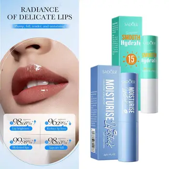 Winter Moisturizing Lip Balm With Hyaluronic Acid Nourishing Shining Hydrating Lip Balm Spf 15+ Sunscreen Lipstick Lip Skin Care