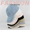 Autumn Winter Baseball Cap Women Artificial Lamb Wool Hats Keep Warm Cap Plush Baseball Caps Spring Baseball Cap Solid Sunshade 2