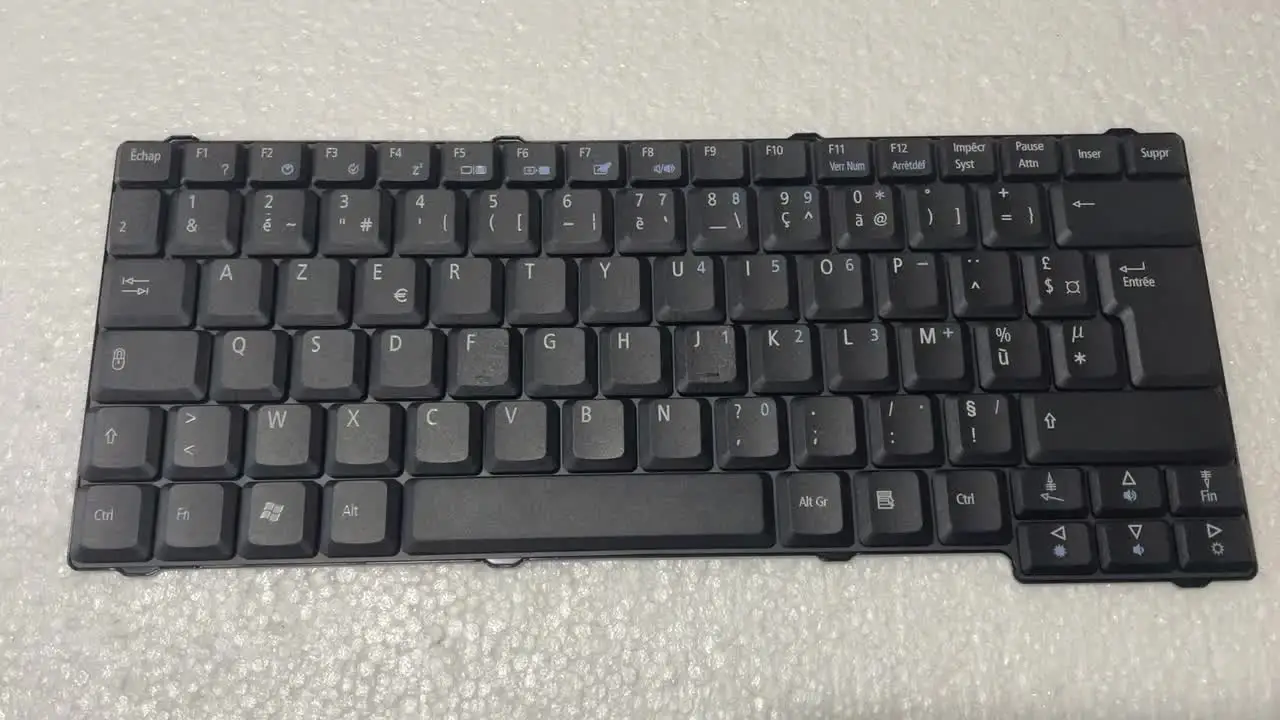 Clavier Qwerty Italien / Italian Pour ACER ASPIRE AS9800 9800 9810 9813 series, Noir / Black, Model: NSK-AF10E, P/N: 9J.N8782.10E, 6037B0018604 | Rakuten