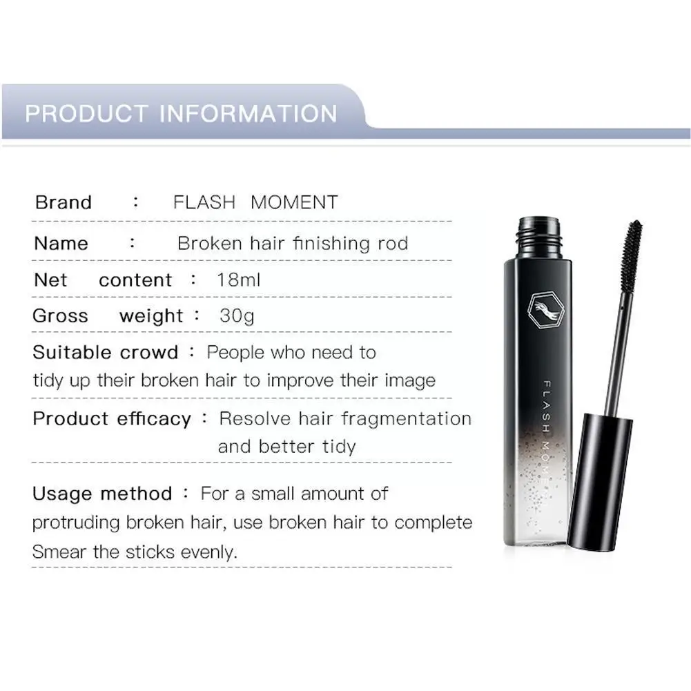 Broken Hair Finishing Stick Refreshing Hair Feel Finishing Liquid Stick Flash Anti-hair Moment Broken Artifact St R3q7