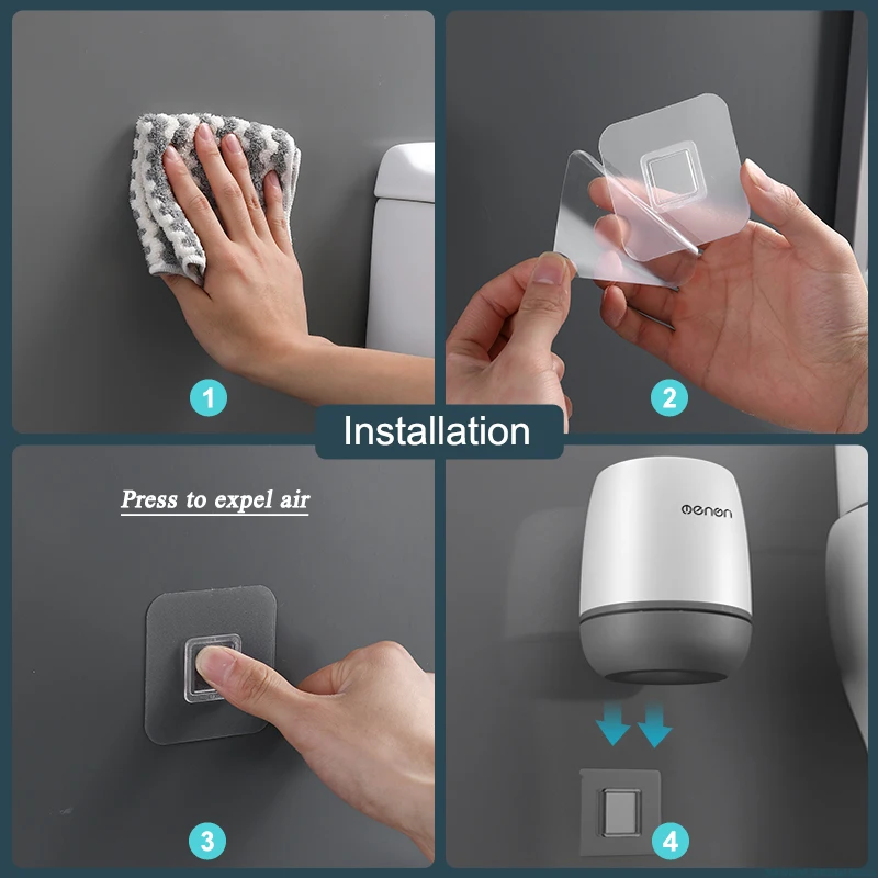 MENGNI-Silicone Toilet Brush Cleaner Brush Wall Floor Bathtubs And Accessories thumbnail 9