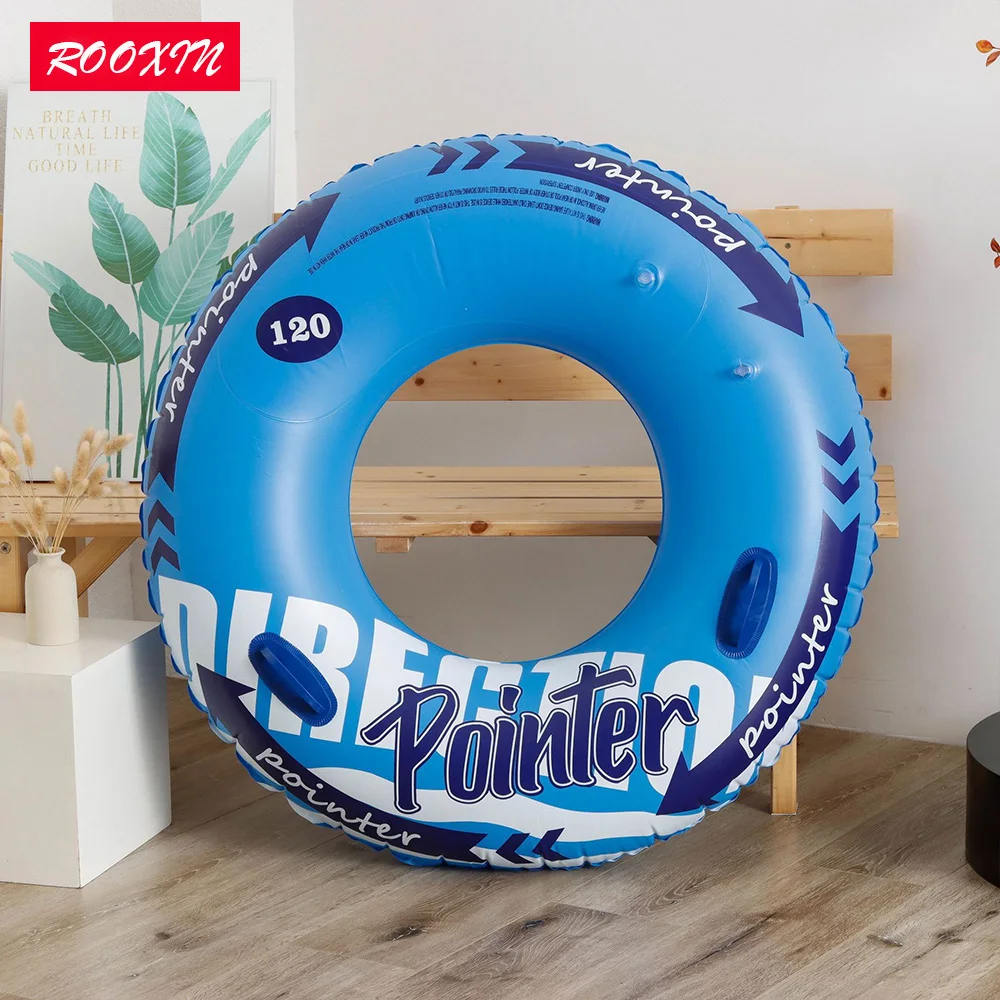 ROOXIN Thickened Swim Ring Float Inflatable Toy Swimming Ring