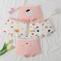 Nouveaux sous-vêtements pour enfants, sous-vêtements en coton, sous-vêtements pour filles, boxeurs pour bébés, petits, moyens et grands enfants, boxeurs pour filles 3