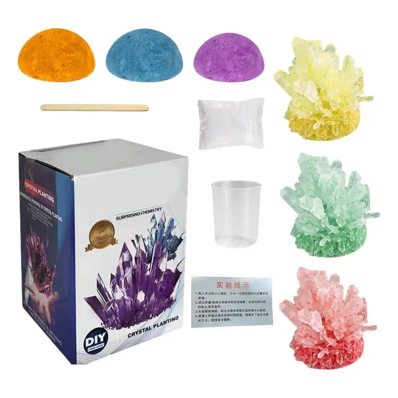 Crystal Growing Science Kit for Kids and Adults